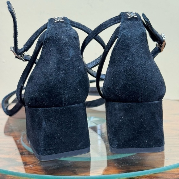 Sam Edelman Wilson Kitten Heel - Black Suede - 7.5 - Picture 12 of 15
